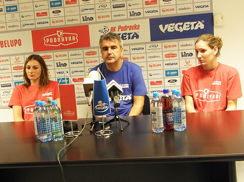 Miranda Tatari, Goran Mrđen i Jelena Živković // Foto: RK Podravka