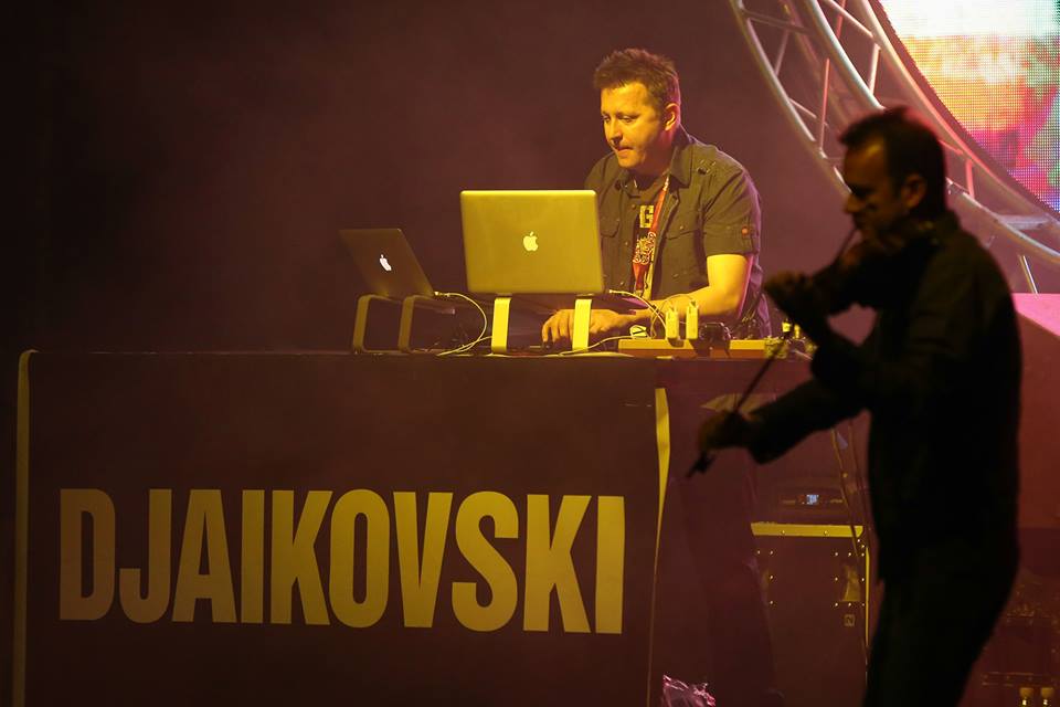 Kiril Djaikovski na pozornici Špancirfesta