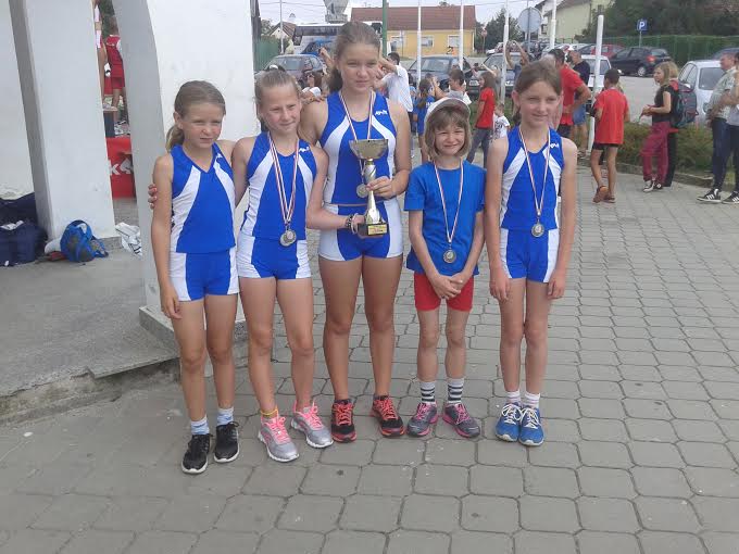 Mlade atletičarke Koprivnice bile su odlične u Vrbovcu // Foto: Ak Koprivnica