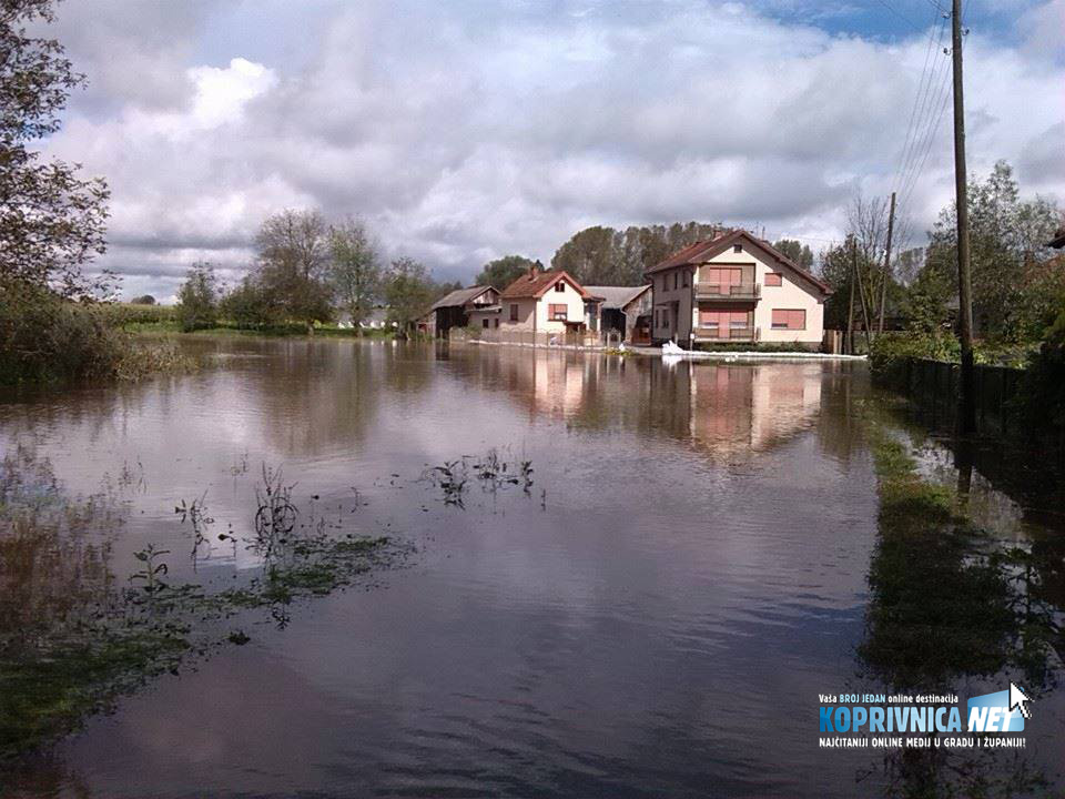 Poplava u Zablatju // Foto: Čitateljica