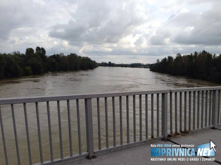 Vodostaj Drave porastao u posljednjih 24 sata, Ljubić: Uspostavljeno je pripremno stanje obrane od poplava