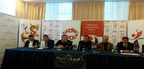 Konferencija za novinare u Hrvatskom rukometnom savezu // Foto: www.hrs.hr