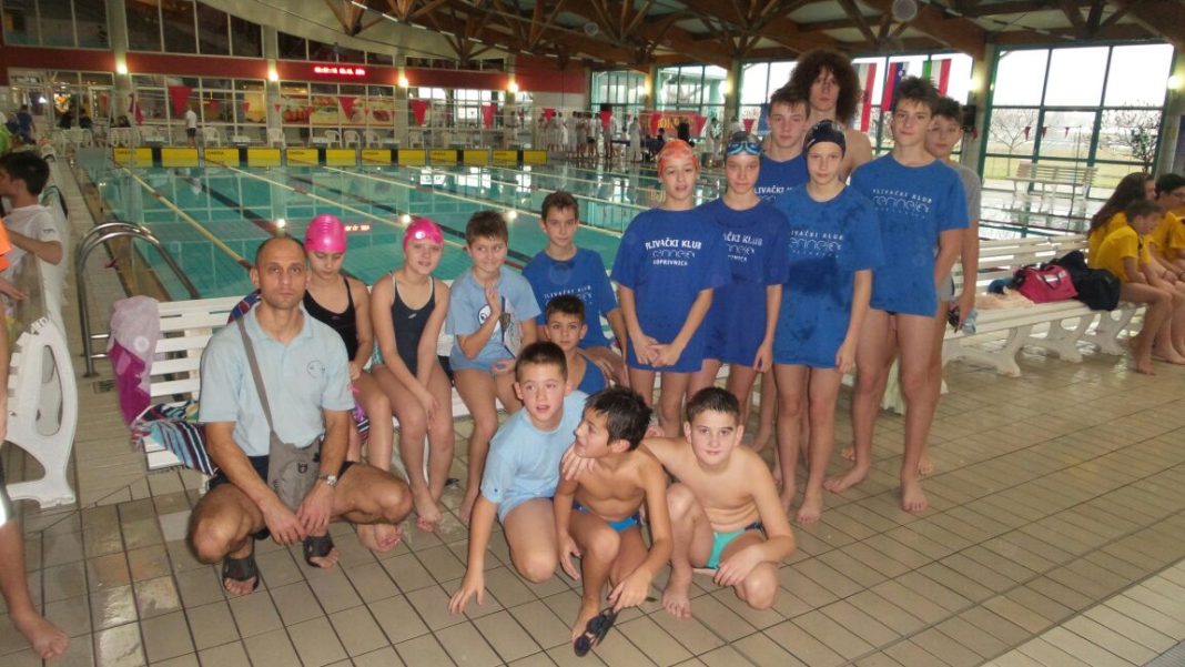 Članovi Plivačkoga kluba Cerine u Čakovcu // Foto: PK Cerine