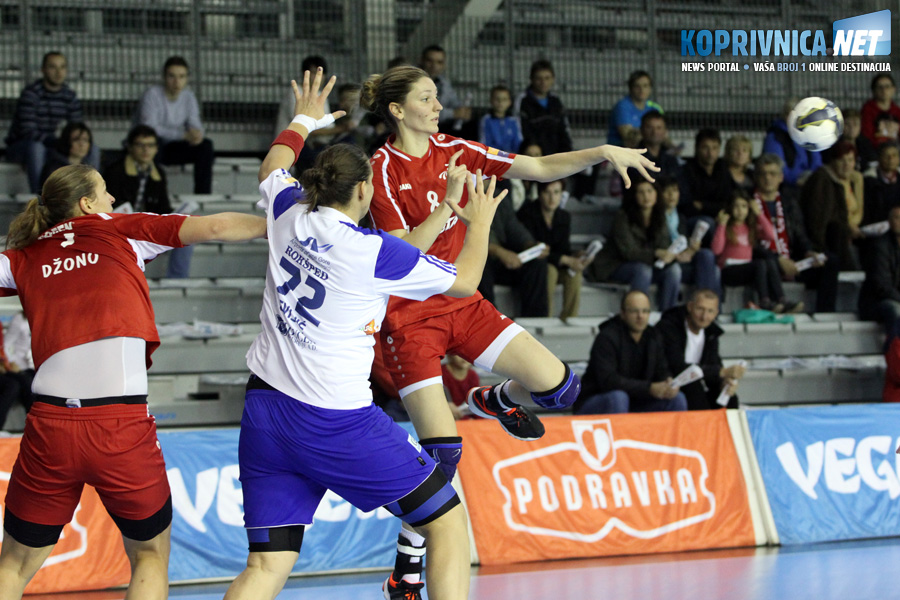 Jelena Živković postigla je pet pogodaka protiv Budućnosti // Foto: Arhiva