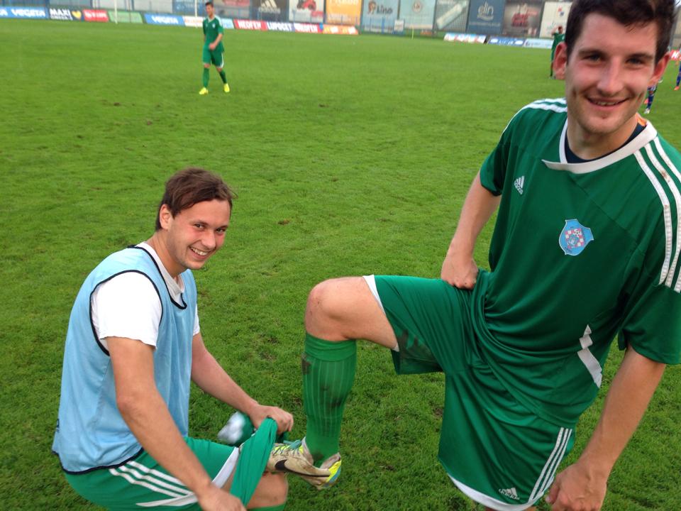 Josip Horvatinović (desno) postigao je gol u Antinu // Arhiva Koprivnica.net