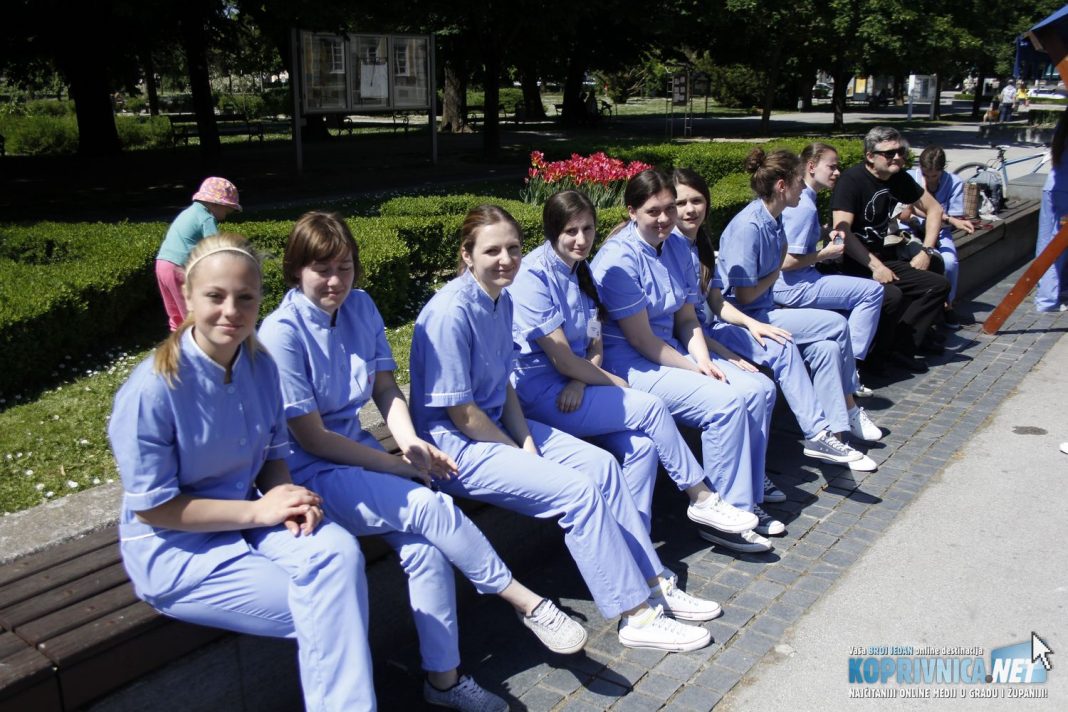 Međunarodni dan medicinskih sestara obilježen je i u Koprivnici // foto: Zvonimir Markač