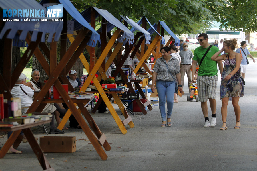 Ljetna tržnica knjiga održat će se u Gradskom parku // Foto: Arhiva