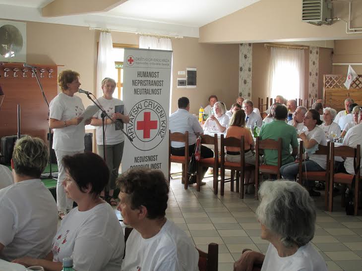 Detalj sa svečanosti u Gornjoj Rijeci // Foto: Crveni križ Koprivnica