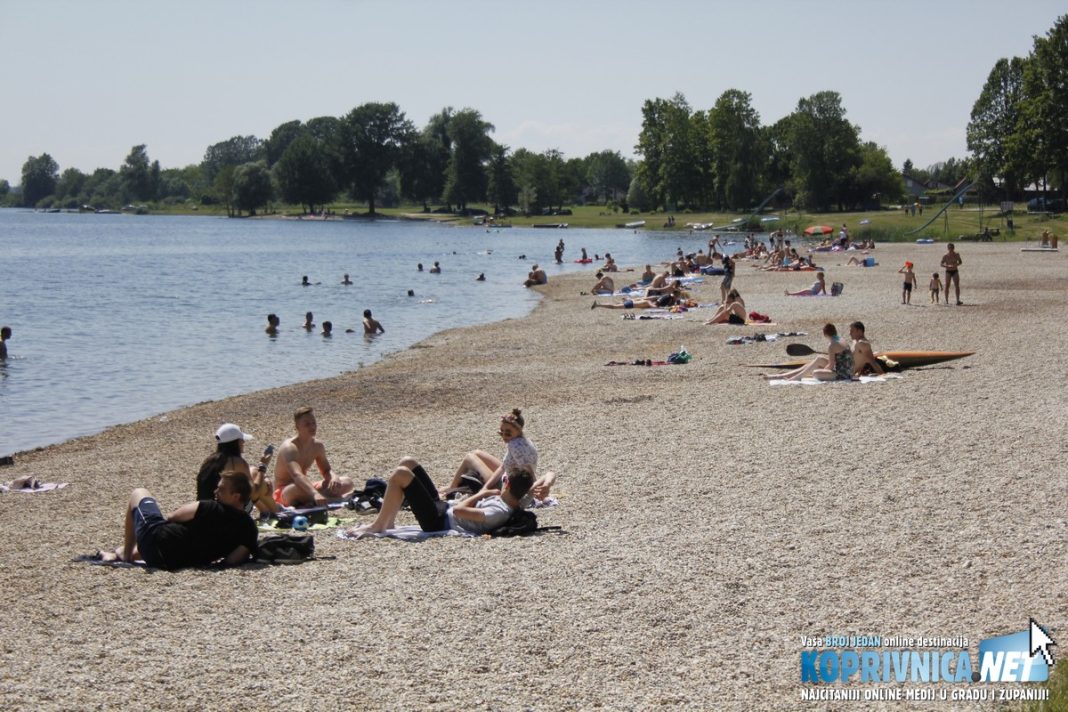 Fitness parkom na Šoderici žele privući i više kupača na plažu // Koprivnica.net