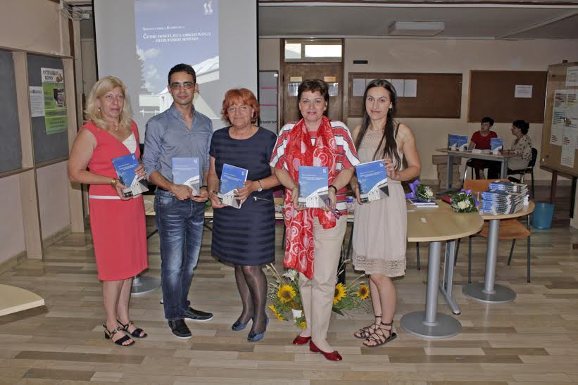 Autori knjige na promociji // Foto: Srednja škola Koprivnica