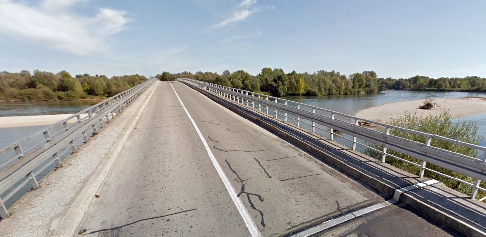 Most preko Drave u Repašu s kojeg se bacila Brankica Gregurić // Izvor: Google Street View