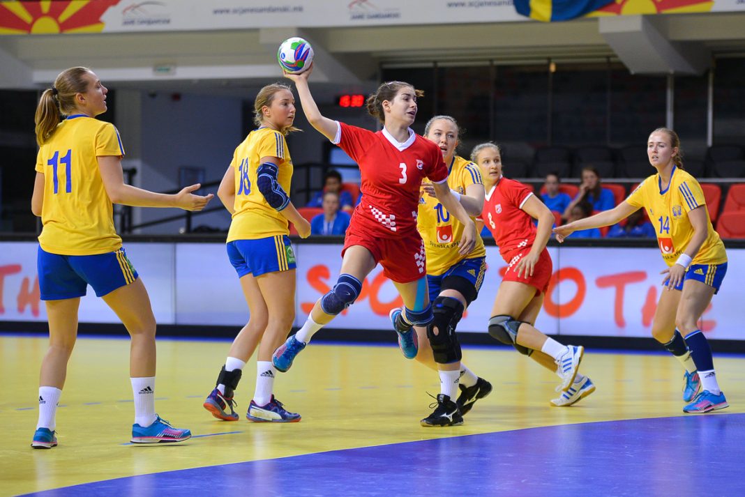 Korina Karlovčan postigla je tri pogotka protiv Švedske // Foto: EHF