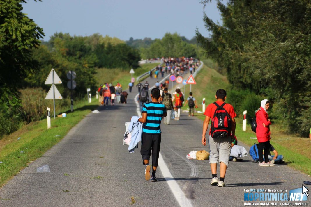 Izbjeglice u Botovu, Foto: Matija Gudlin