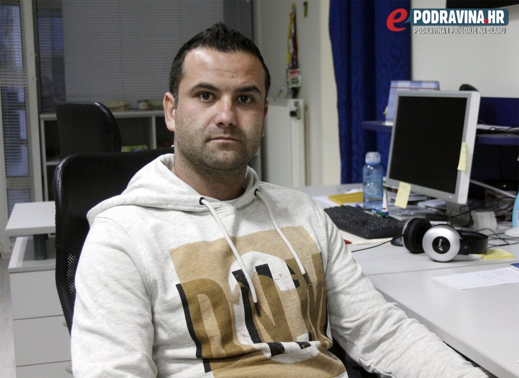 Zvonimir Markač, glavni urednik portala ePodravina.hr // Foto: Mario Kos