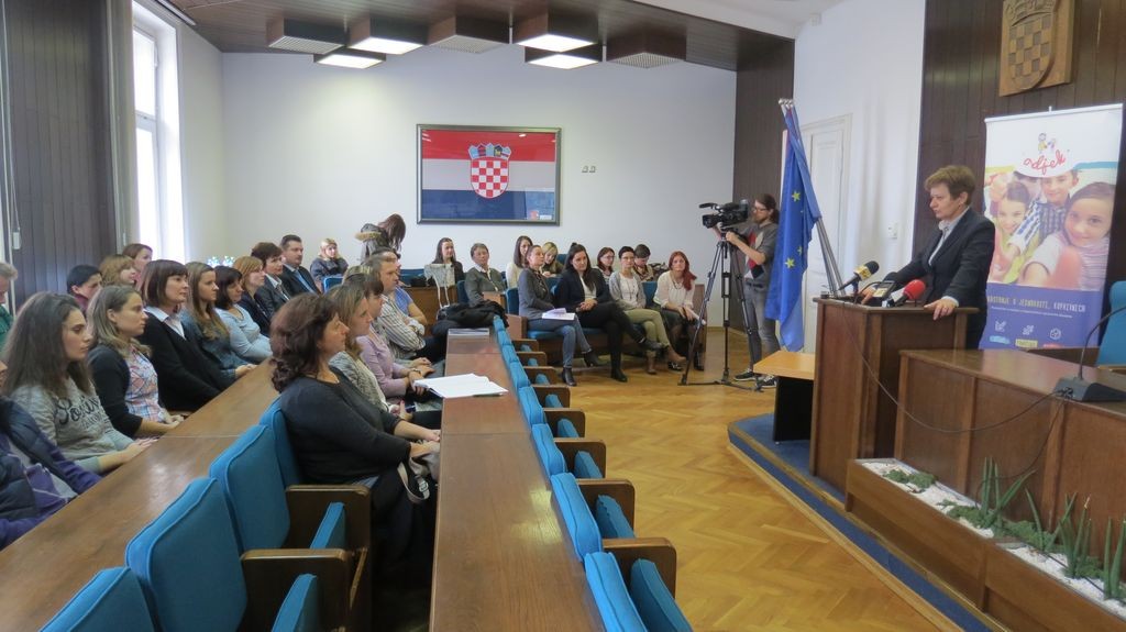 Gradonačelnica zahvalila svim sudionicima projekta // Foto: Grad Koprivnica