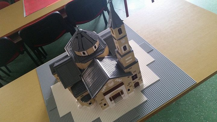 Model crkve od lego kockica // Foto: Facebook