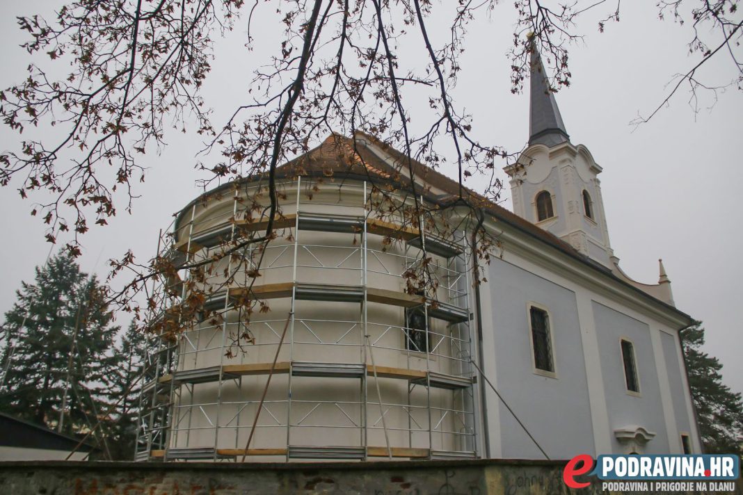 Obnova pravoslavne crkve u Koprivnici // Foto: Matija Gudlin