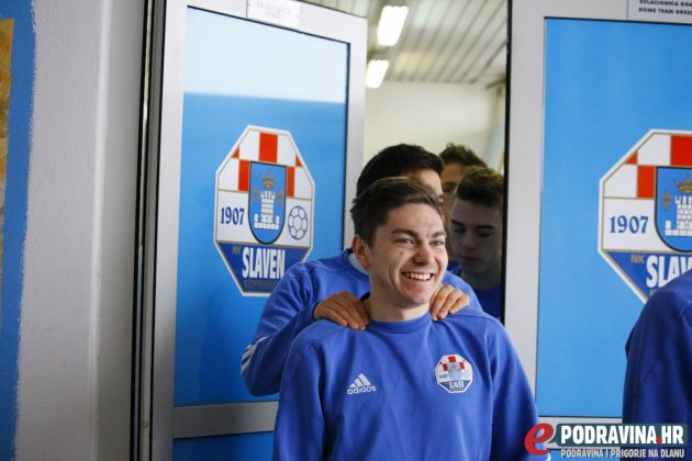 Gordan Barić nakon utakmice protiv Cibalije imao je razloga za veselje // Foto: Arhiva