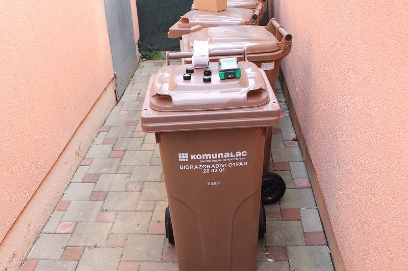 Posude za biorazgradivi otpad // Foto: komunalac.hr