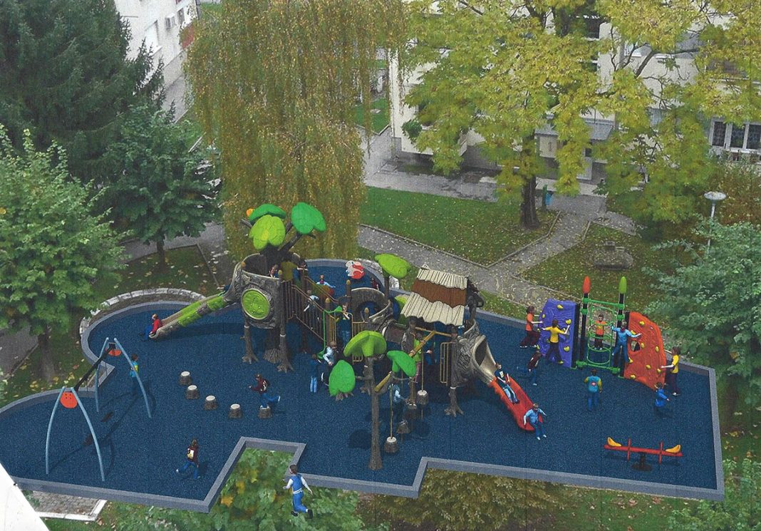 Idejno riješenje dječjeg igrališta u Đurđevcu