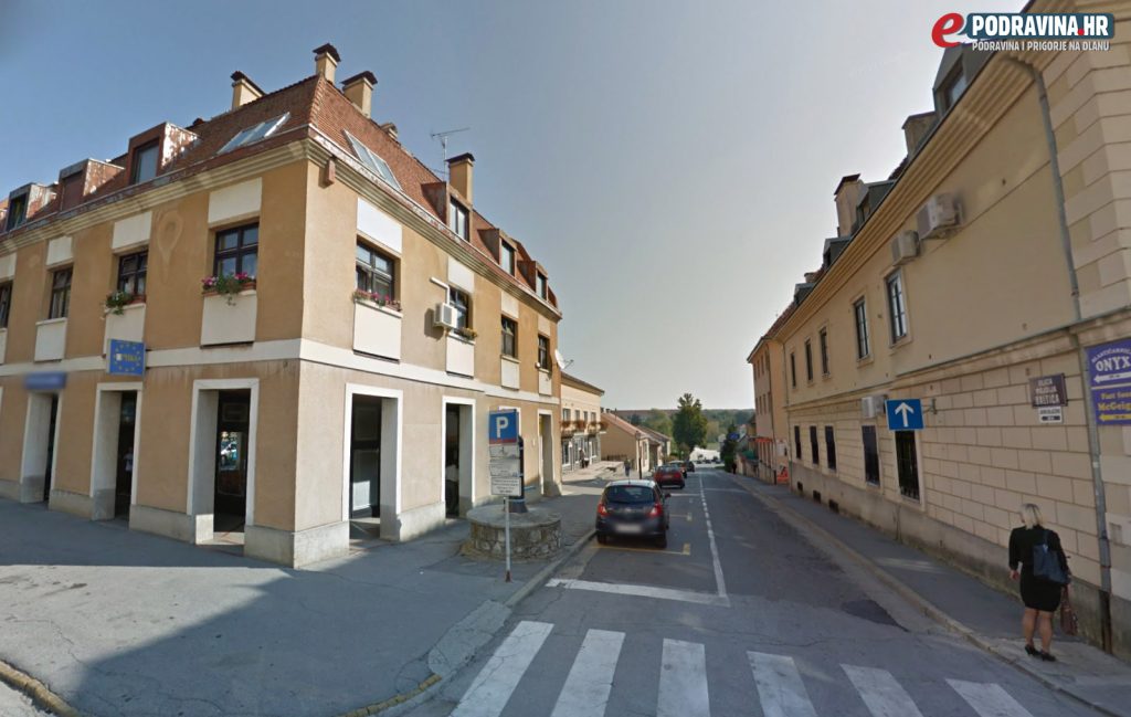 Ulica Mojsija Baltića Križevci // izvor: Google Streetview