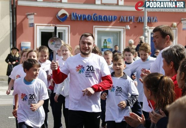 Ivan Lončarić otvorio je Sportske igre // Foto: Matija Gudlin