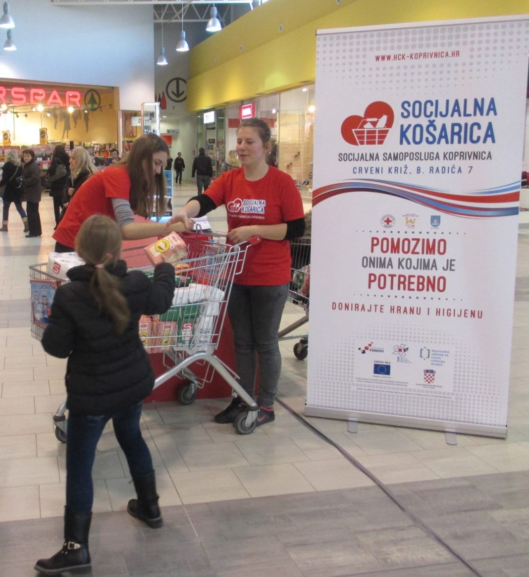 Akcija za Socijalnu samoposlugu // Foto: GD CK Koprivnica