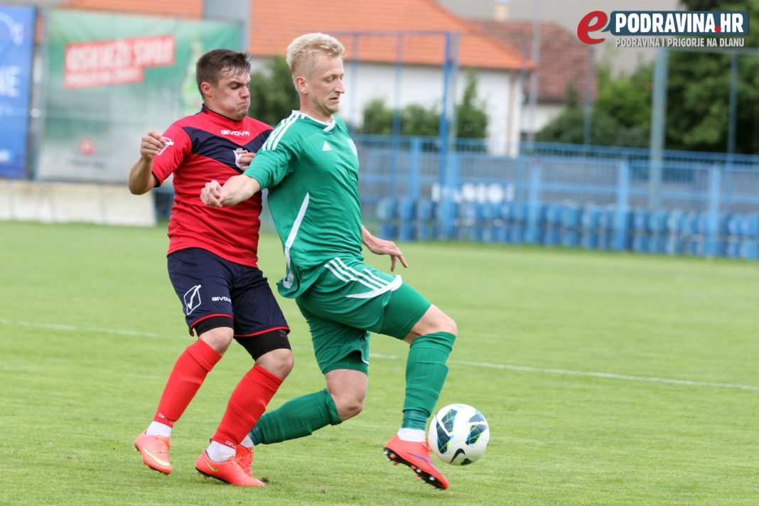 Ivan Tkalčić (zeleni dres) igrat će važnu ulogu u ovosezonskoj ekipi Koprivnice // Foto: Ivan Brkić
