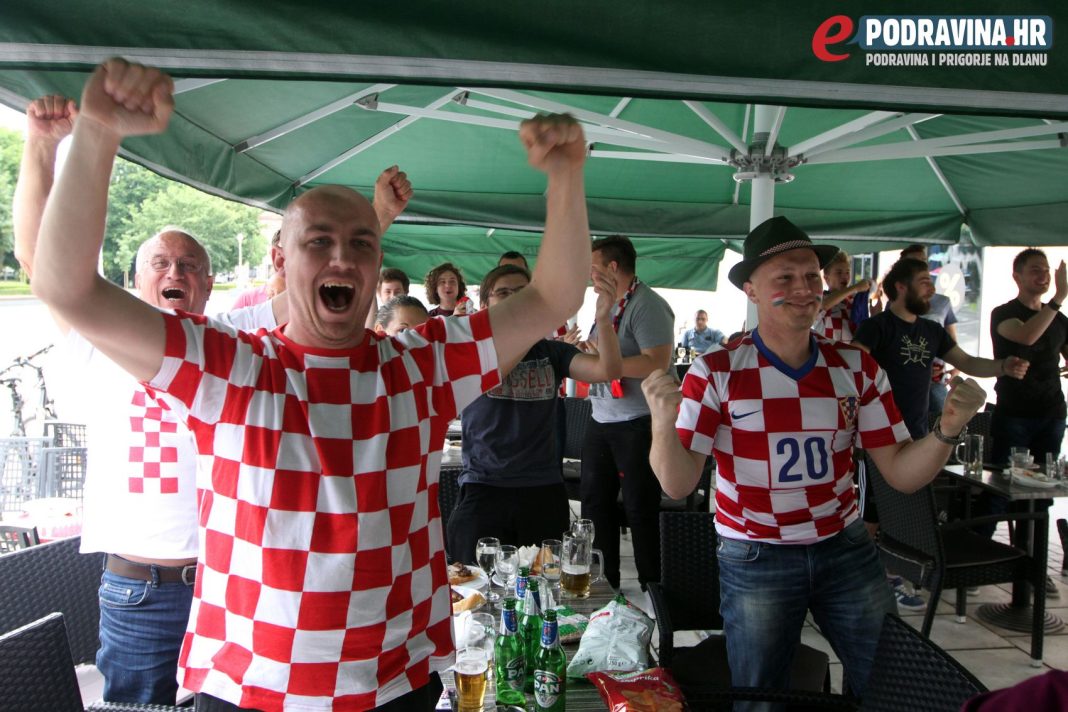 Koprivnički navijači glasno su proslavili pobjednički pogodak // Foto: Ivan Brkić