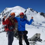 Na vrhu Mont Blanc du Tacula  m