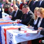Potpisivanje koalicijskog sporazuma SDP, HNS, HSU, HSS, Laburisti