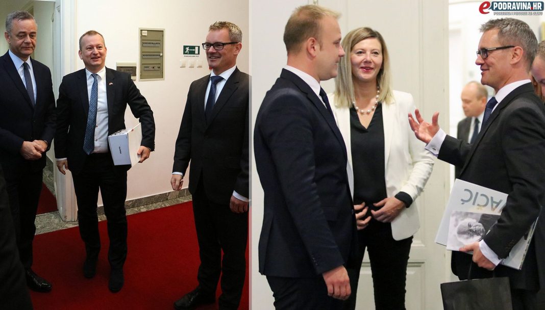Christian Thorning, danski veleposlanik u Hrvatskoj u posjetu Koprivnici // Foto: Matija Gudlin