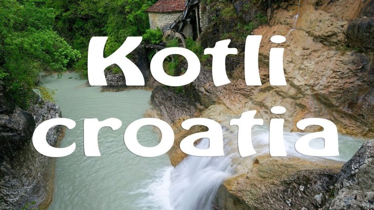 VIDEO U predivom mjestu Kotli u Istri, kroz brzake i slapiće prolazi rijeka Mirna