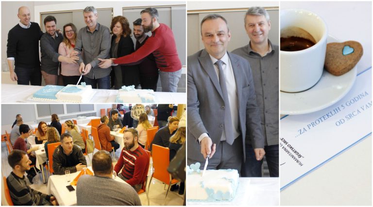 FOTO Tortom proslavljen veliki peti rođendan Šegrtskog srca, Martić: Pomažemo 96 učenika, kupujemo udžbenike, plaćamo prijevoz, osiguranja, maturalne izlete