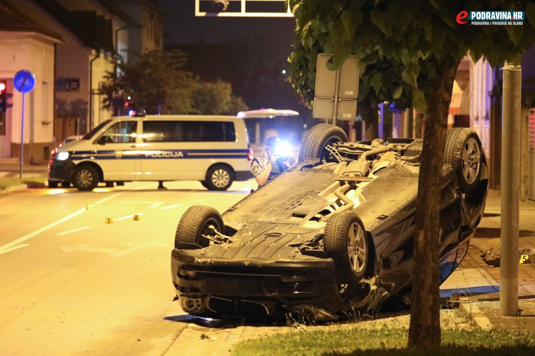 Prometna nesreća Basaričekova ulica Koprivnica