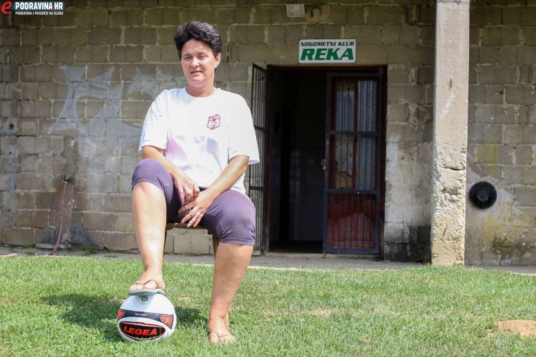 ‘Superpredsjednica’ NK Reke Dijana Mihelčić žena je koja obožava nogomet i za klub joj ništa nije teško: Ako treba, pospremam, čistim i nosim hranu