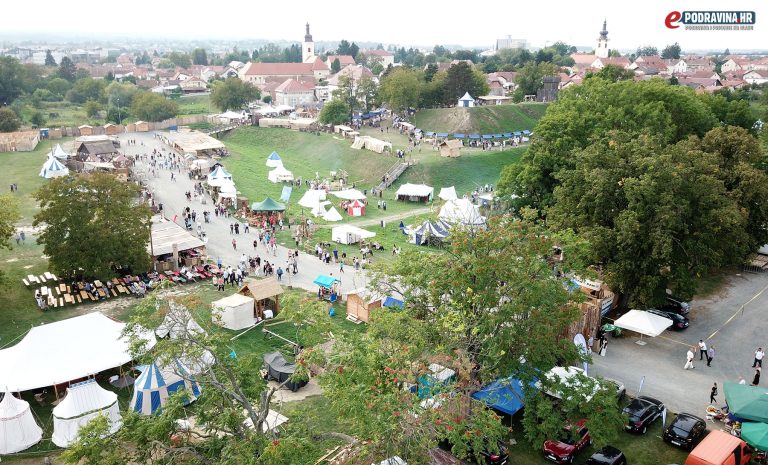 FOTO/VIDEO Čarolija Renesansnog festivala iz perspektive sokola