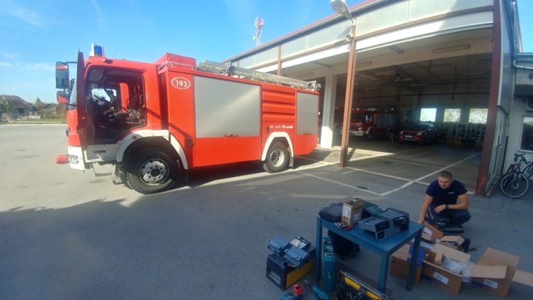 FOTO Đurđevački vatrogasci dobili novu opremu koja će im pomoći u još bržem i boljem djelovanju