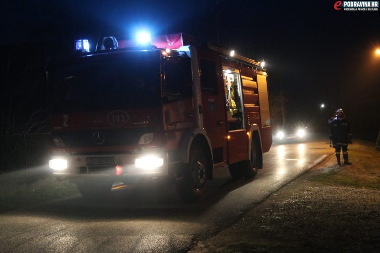 FOTO/VIDEO Još jedan požar, gorjela obiteljska kuća u Kuzmincu