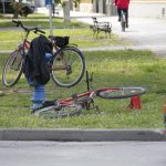 Prometna nesreća, Trg Mladosti Koprivnica // Foto: Ivan Balija