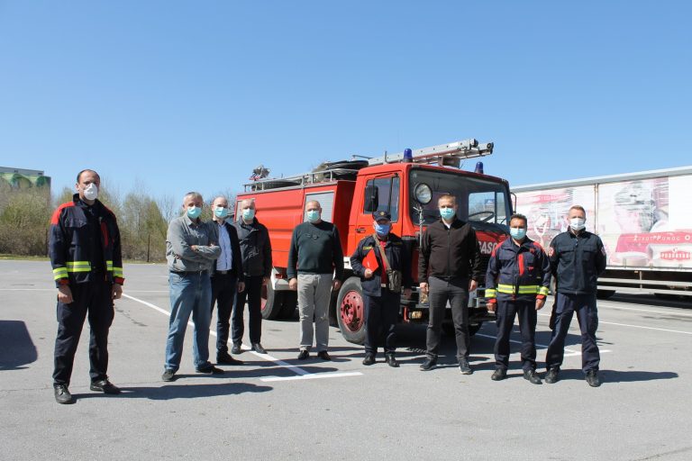 FOTO Podravka koprivničkoj vatrogasnoj zajednici donirala cisternu