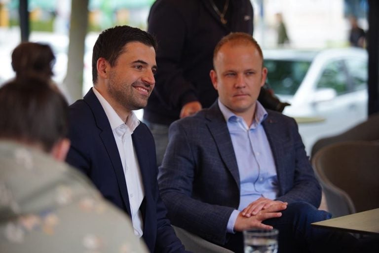 Bernardić i Ostojić posjetili Koprivnicu, počeli su dogovori za parlamentarne izbore