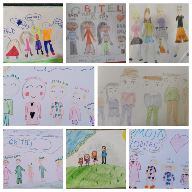 Međunarodni dan obitelji u virovskom društvu Naša djeca proslavljen prekrasnim dječjim crtežima