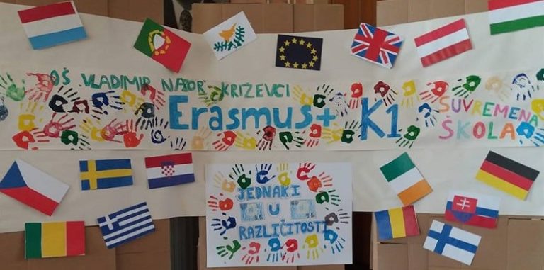 Čestitamo! Križevačkoj osnovnoj školi odobren treći Erasmus projekt vrijedan oko 20 tisuća eura