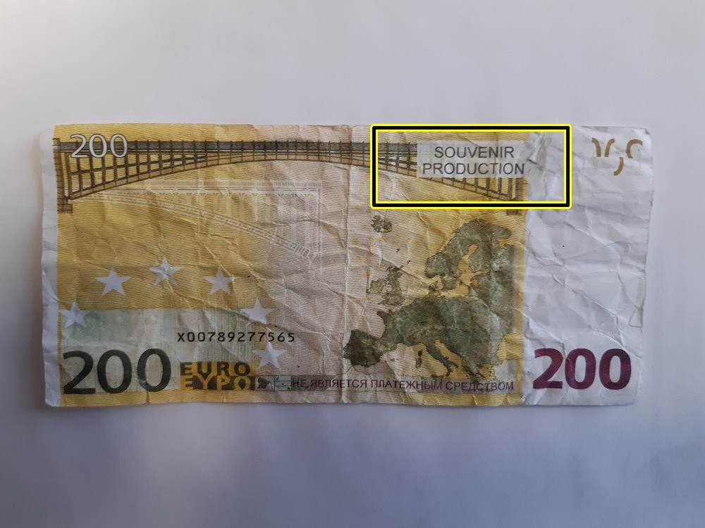 lažna novčanica  eura