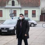 Mladen Jozinović ispred zgrade Županijskog suda u Varaždinu // Foto: Ivan Balija