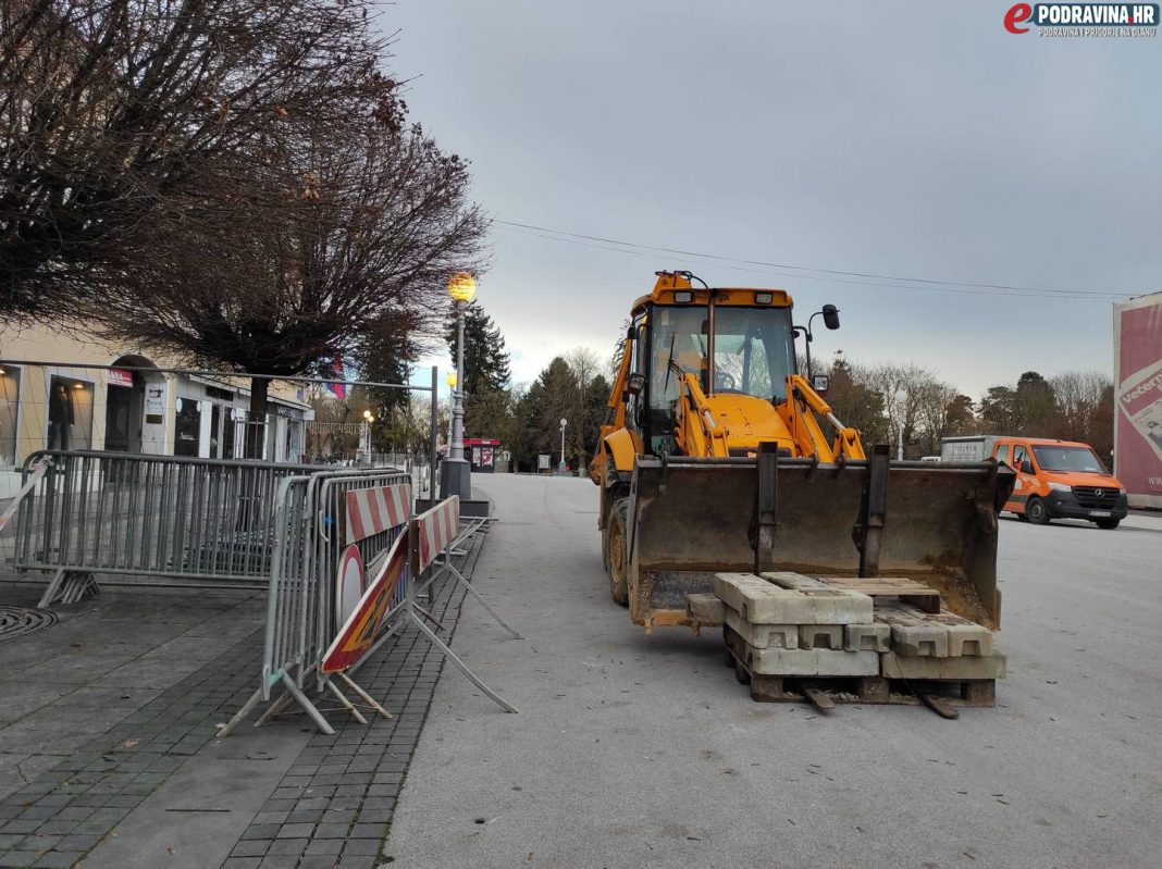 centar radovi trg rekonstrukcija