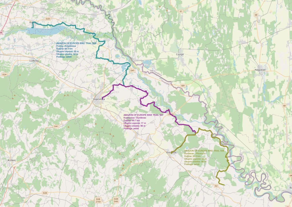 Amazon of Europe - staze u Koprivničko-križevačkoj županiji
