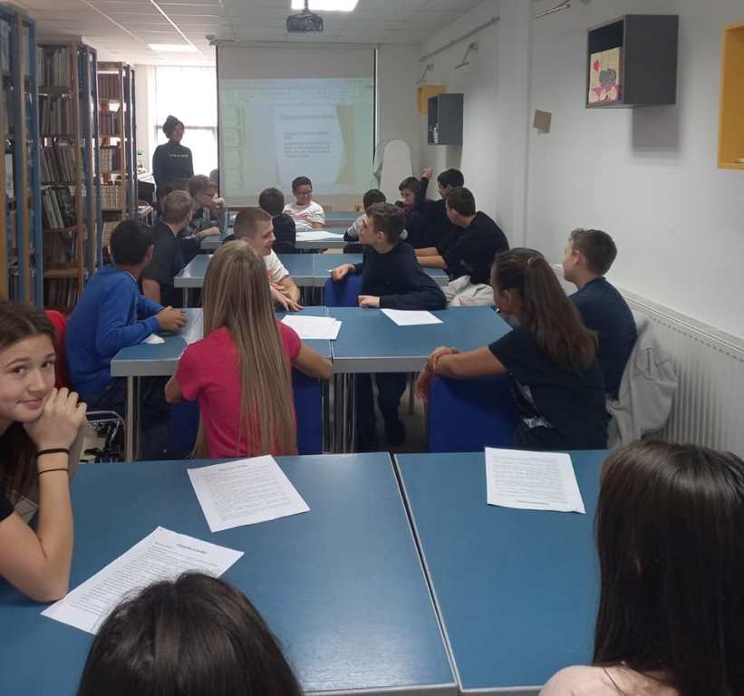Edukacijski posjeti učenika osnovnih škola Gradskoj knjižnici Đurđevac