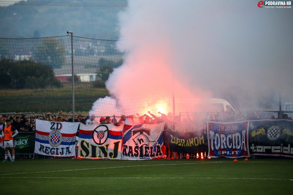 Cvetkovec - Hajduk, bakljada